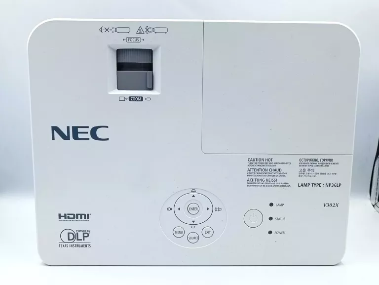 PROJEKTOR NEC V302X PRZEBIEG: 300H