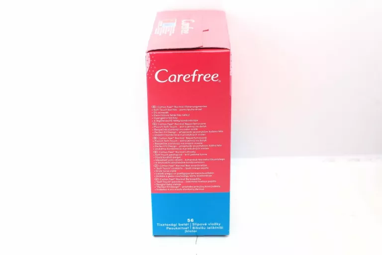 CAREFREE COTTON WKŁADKI HIGIENICZNE 56 SZTUK