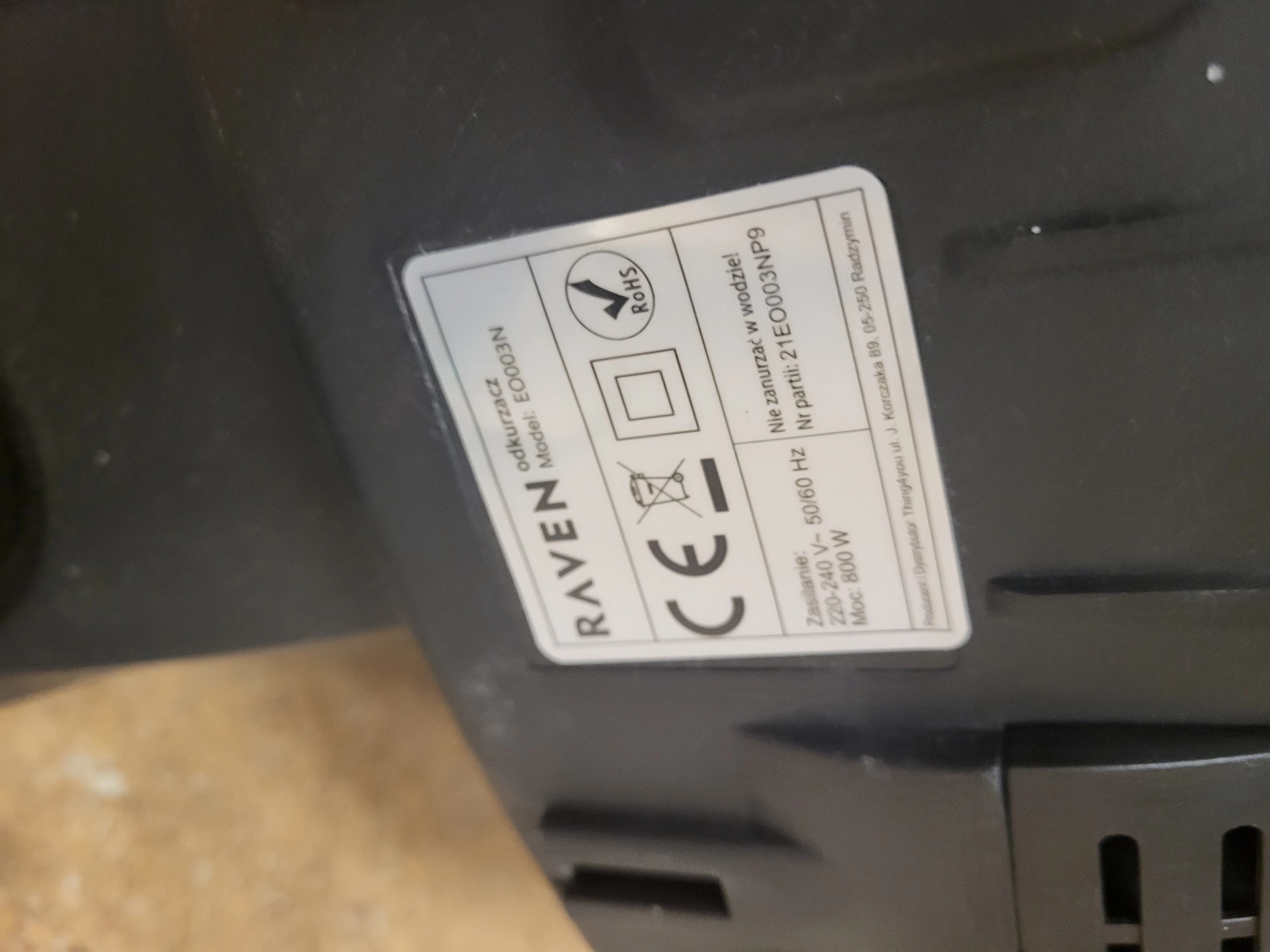 odkurzacz-raven-eo003n-rodzaj-odkurzacza-bezworkowy