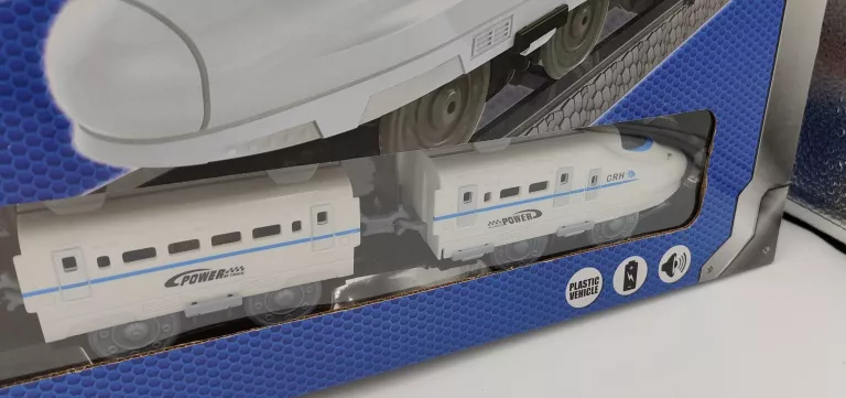ZESTAW TURBO GEARS TRAIN SET POCIĄG Z PĘTLĄ TORY