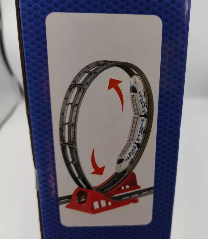 ZESTAW TURBO GEARS TRAIN SET POCIĄG Z PĘTLĄ TORY
