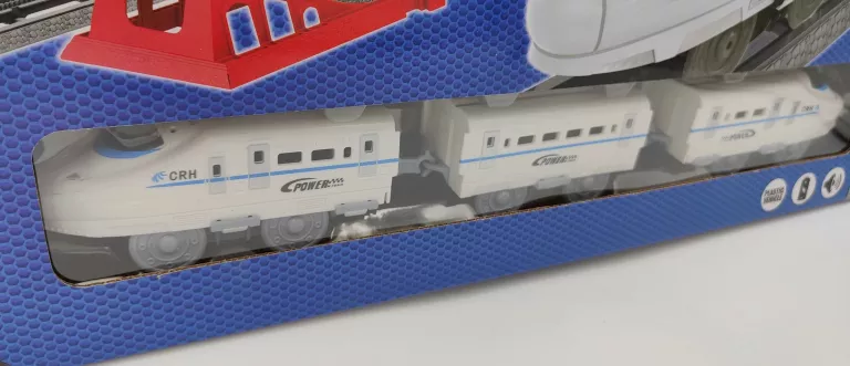 ZESTAW TURBO GEARS TRAIN SET POCIĄG Z PĘTLĄ TORY