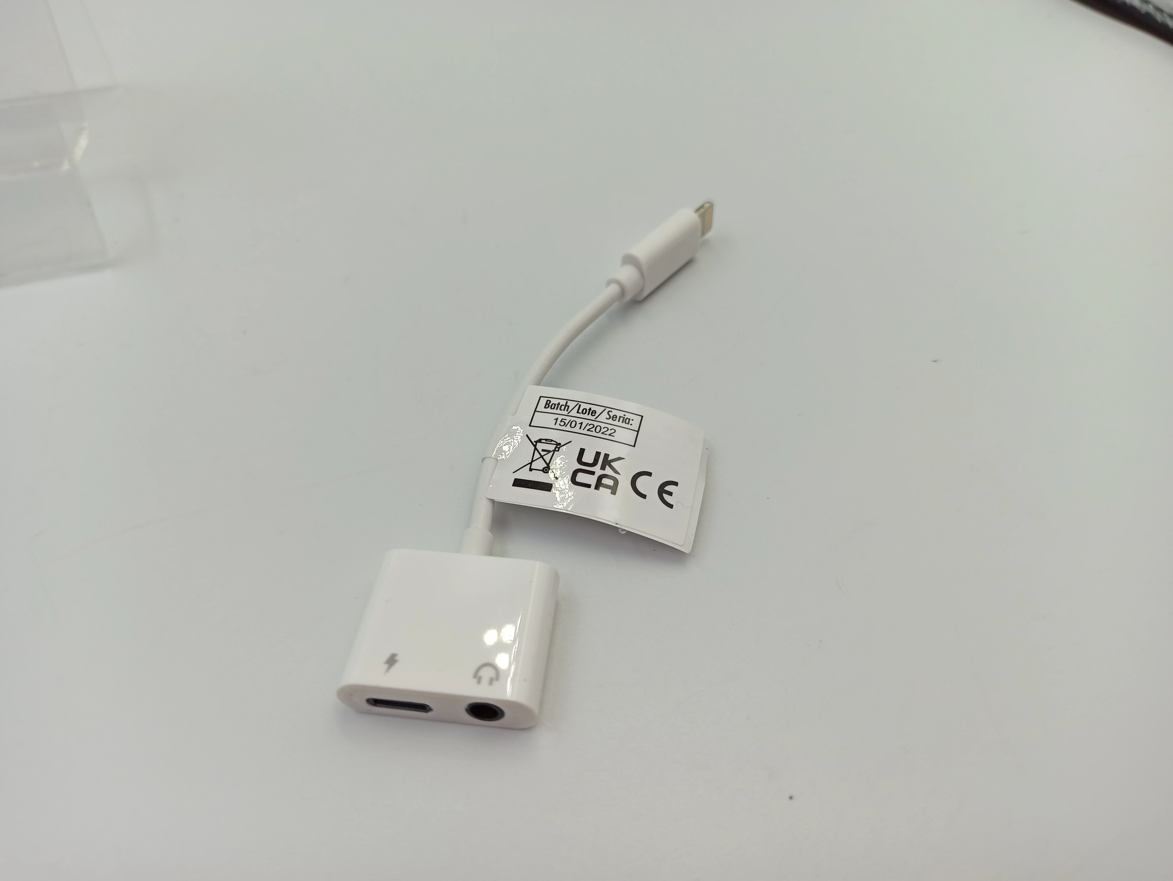 ADAPTER ROZDZIELACZ DO IPHONA NA MINI JACK Adaptery, przejściówki