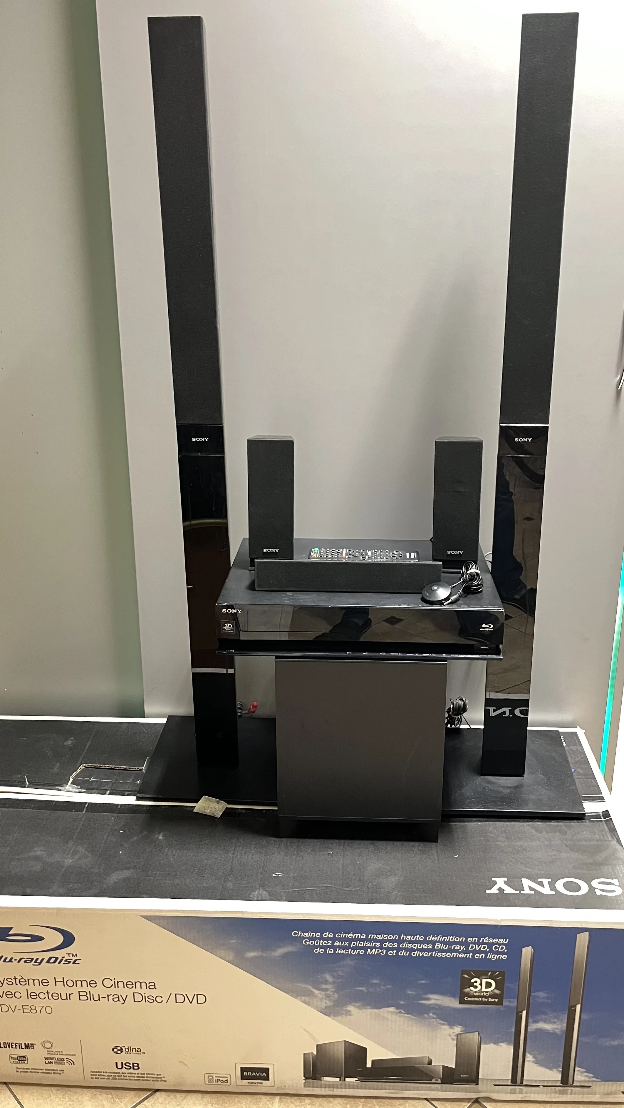 kino-domowe-3d-sony-bdv-e870-stan-uzywany