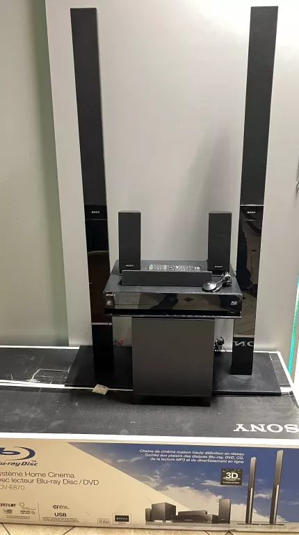kino-domowe-3d-sony-bdv-e870-stan-uzywany
