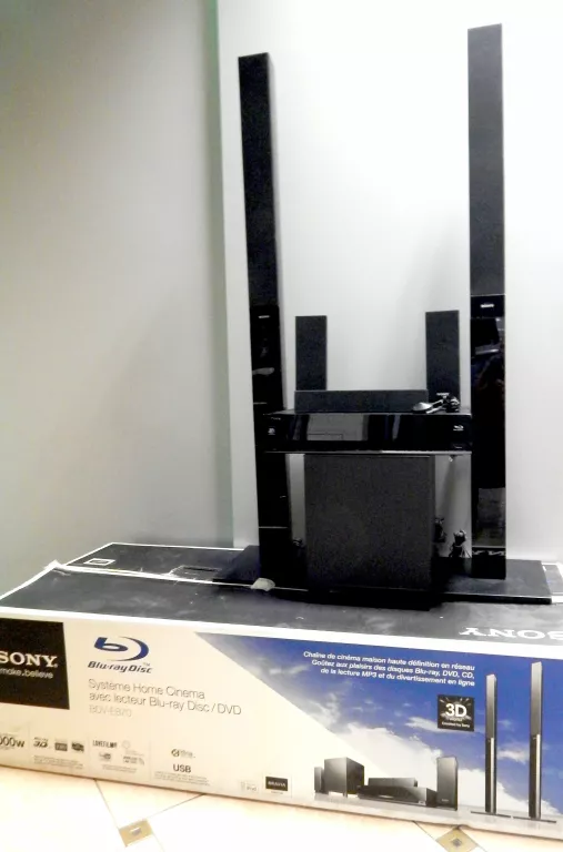 KINO DOMOWE 3D SONY BDV-E870