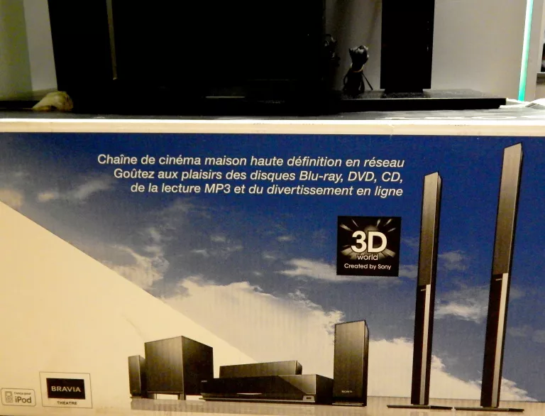 KINO DOMOWE 3D SONY BDV-E870