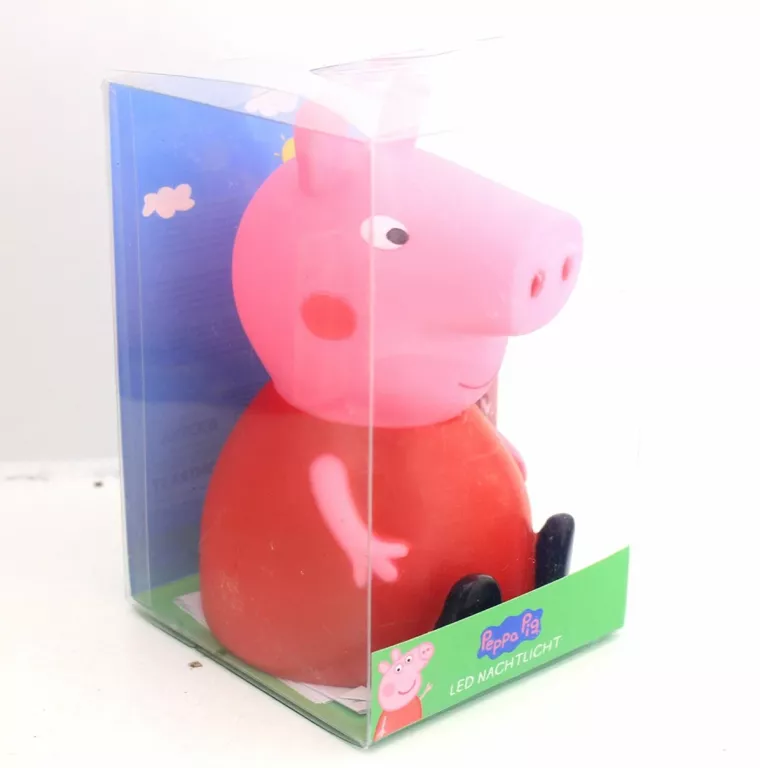 WSPANIAŁA LAMPKA NOCNA LED ŚWINKA PEPPA TEDI NEW