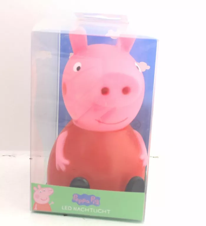 WSPANIAŁA LAMPKA NOCNA LED ŚWINKA PEPPA TEDI NEW