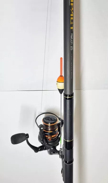 WĘDKA COMPACT MATCH 25 Z KOŁOWROTKIEM BLACK ROCK