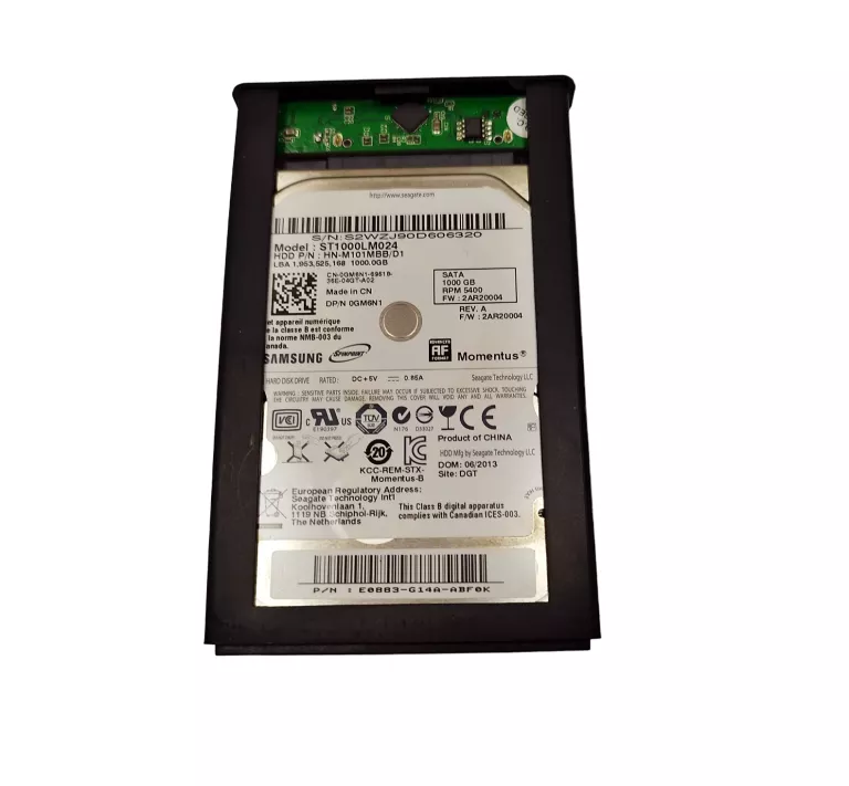 DYSK ZEWNĘTRZNY HDD SAMSUNG ST1000LM024 1TB