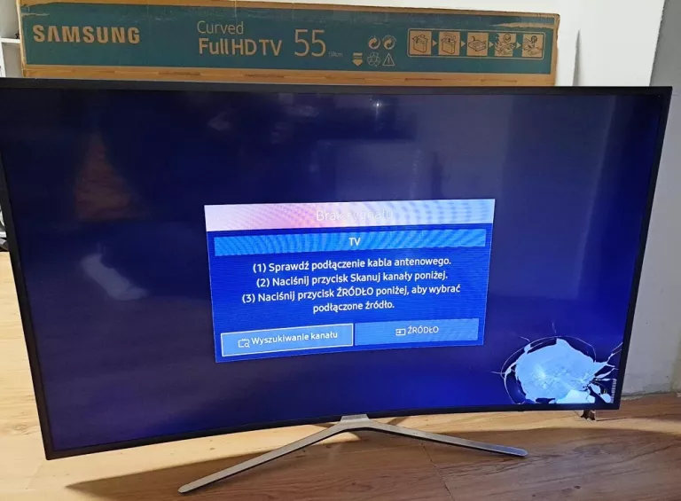 TELEWIZOR SAMSUNG UE55K6370SS @NA CZĘŚCI@