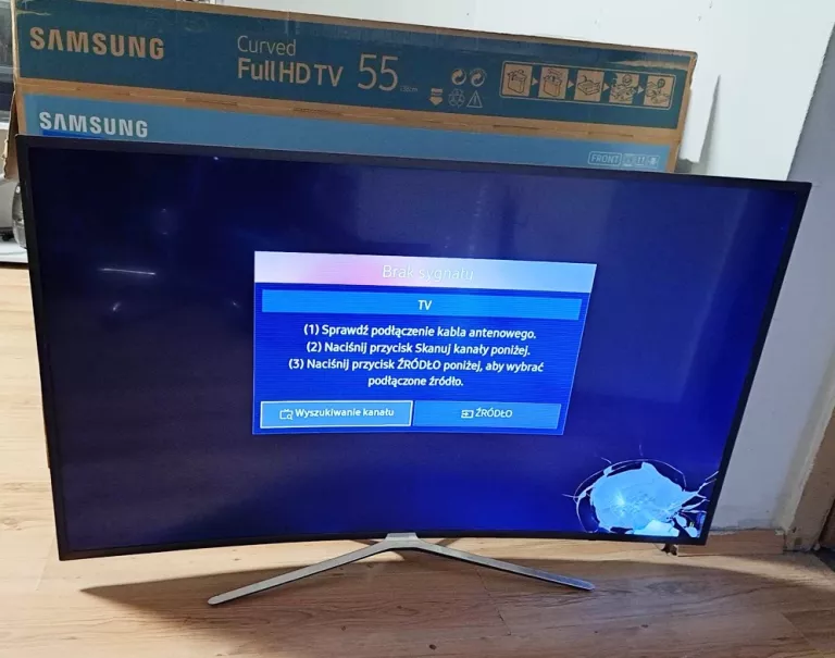 TELEWIZOR SAMSUNG UE55K6370SS @NA CZĘŚCI@