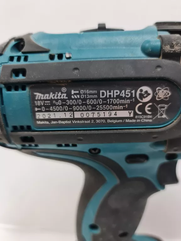 WKRETARKA MAKITA DHP 451 / WALIZKA