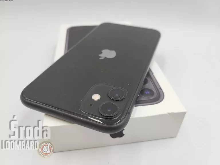 TELEFON APPLE IPHONE 11 64GB/KONDYCJA BATERII 95%