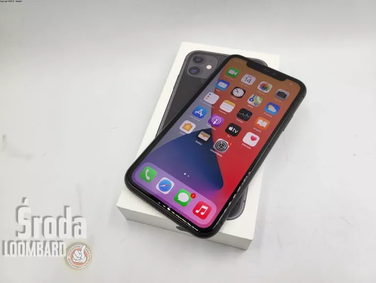 TELEFON APPLE IPHONE 11 64GB/KONDYCJA BATERII 95%