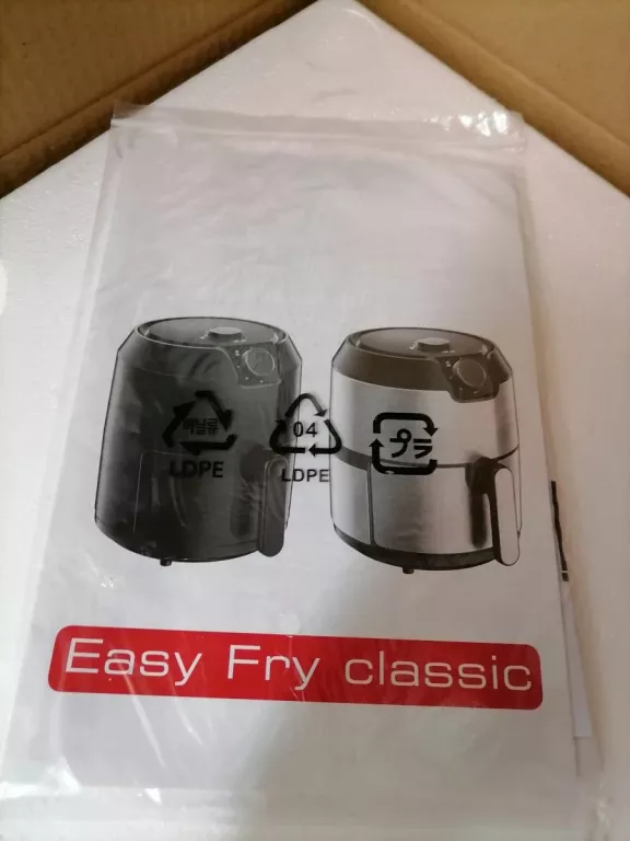 FRYTKOWNICA BEZTŁUSZCZOWA TEFAL EY2018