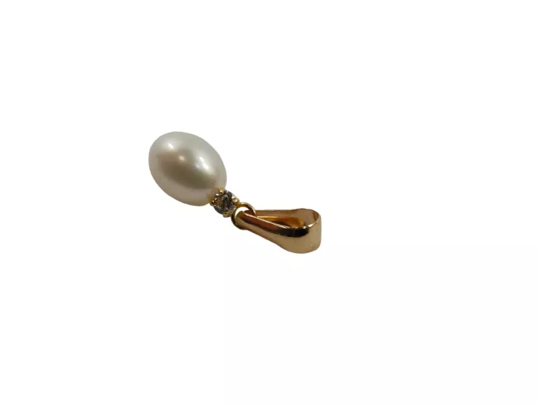 ZŁOTA ZAWIESZKA 585 Z PERŁĄ 0,85G