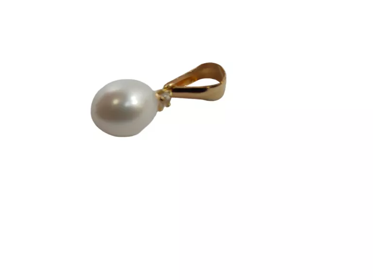 ZŁOTA ZAWIESZKA 585 Z PERŁĄ 0,85G