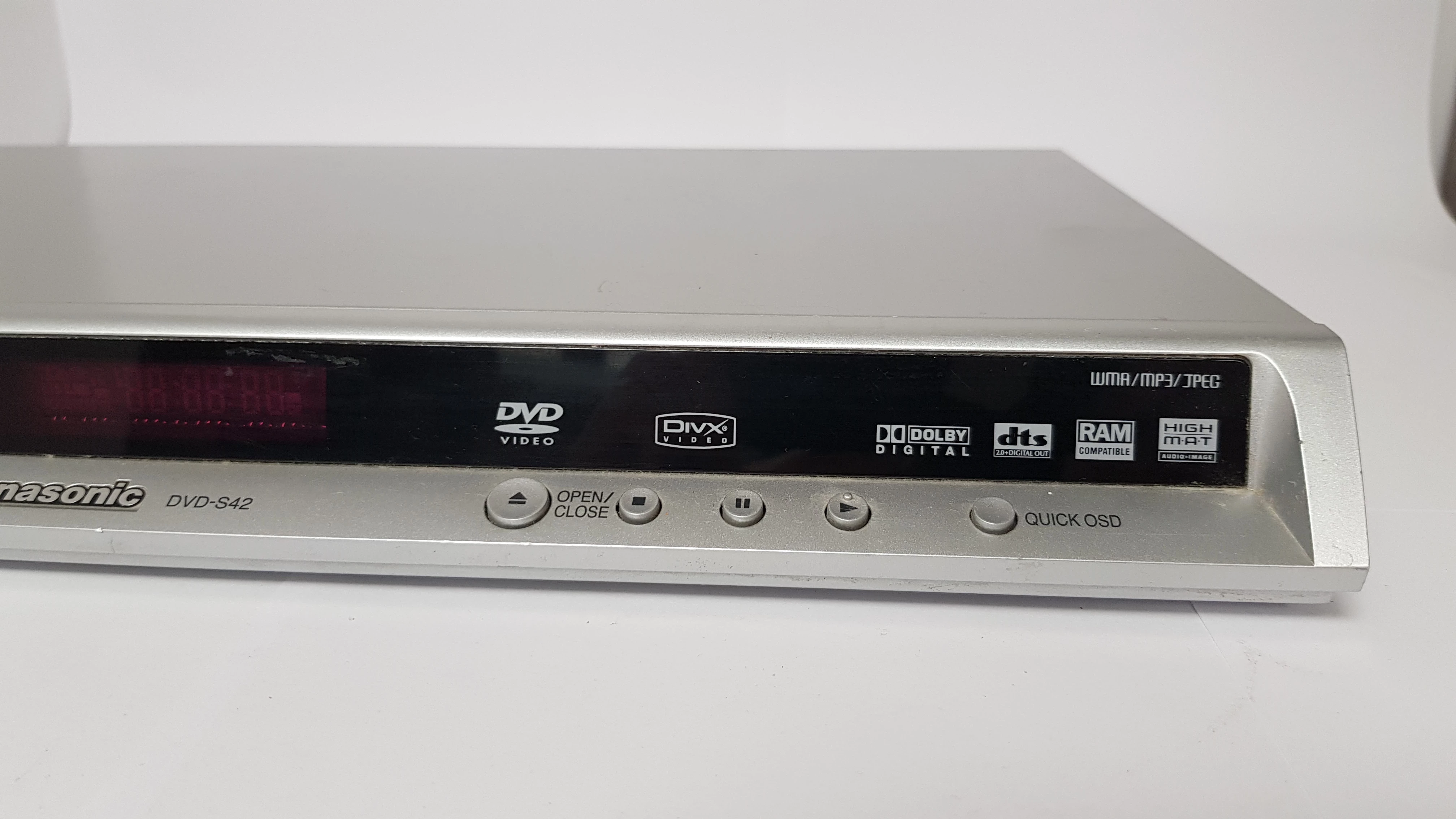 odtwarzacz-panasonic-dvd-s42-brak-pilota-kod-producenta-dvd-s42