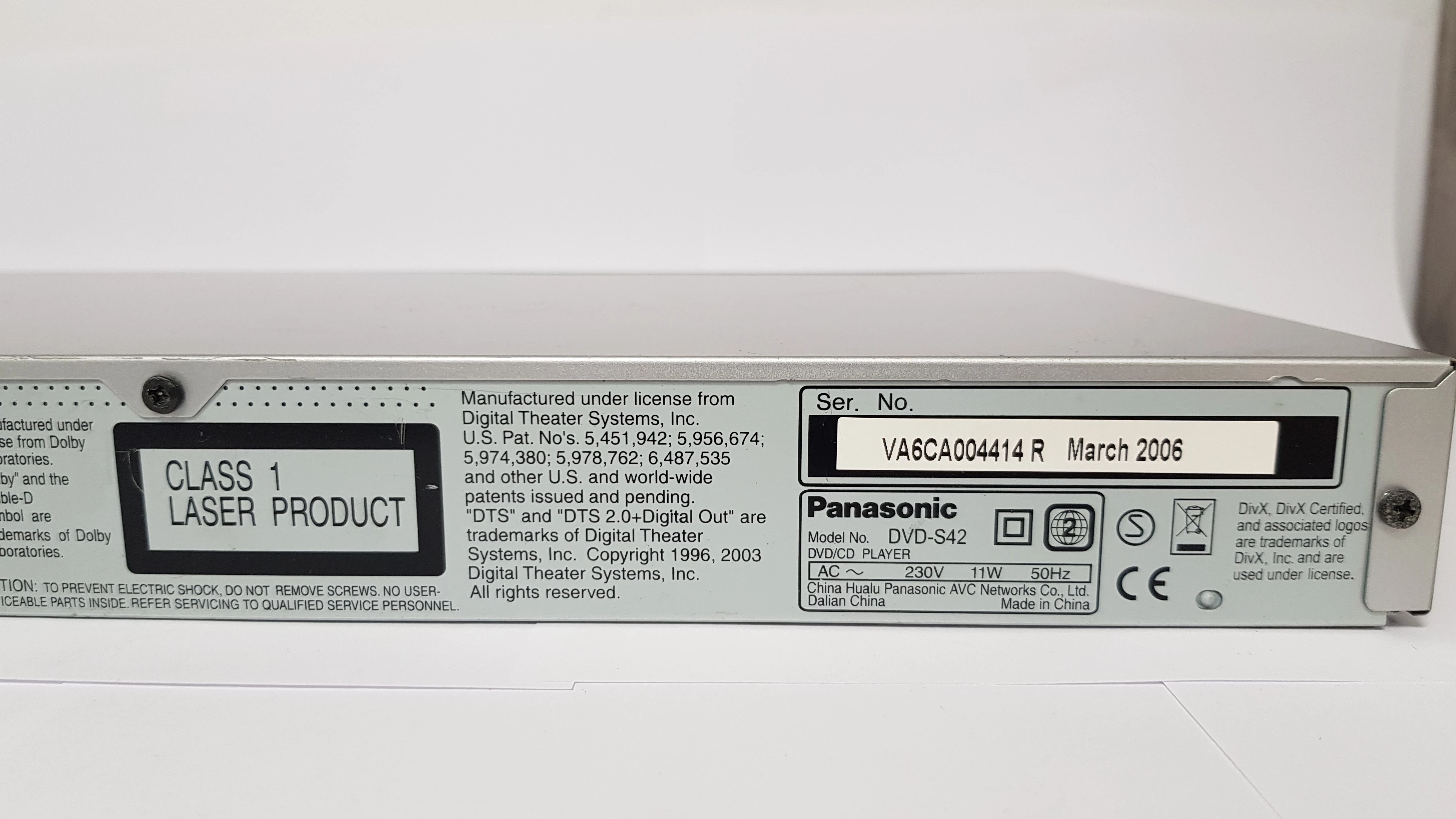 odtwarzacz-panasonic-dvd-s42-brak-pilota-kolor-srebrny