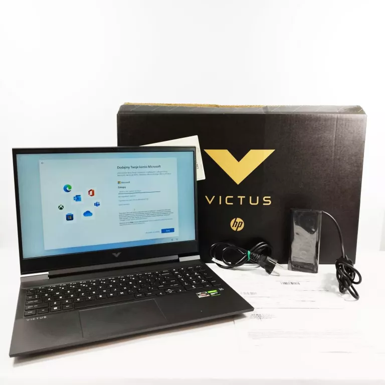 LAPTOP HP VICTUS 16-E0403NW KOMPLET - GWARANCJA !