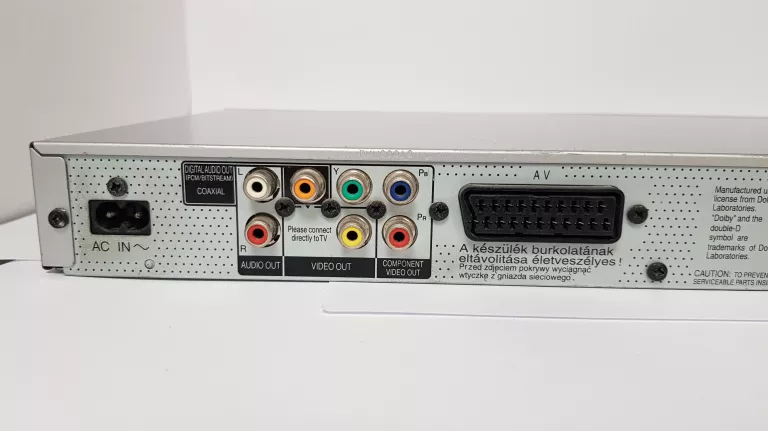 ODTWARZACZ PANASONIC DVD-S42 -BRAK PILOTA