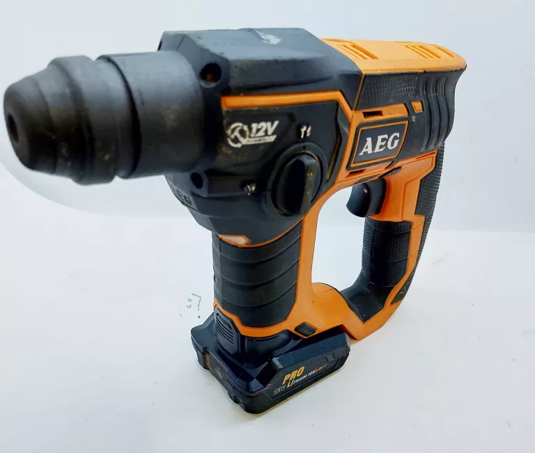 MŁOTOWIERTARKA AEG SDS AKUMULATOROWA 12V 2XBATERI