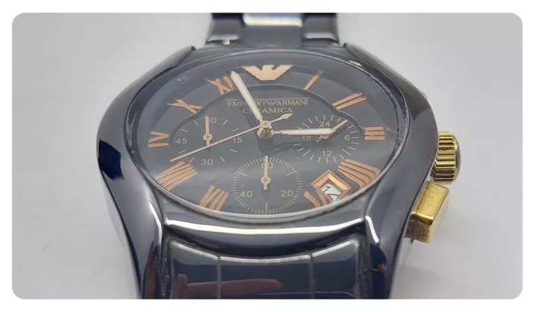 ZEGAREK EMPORIO ARMANI AR-1410 CERAMICZNY ZESTAW