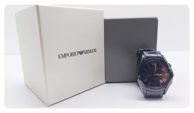 ZEGAREK EMPORIO ARMANI AR-1410 CERAMICZNY ZESTAW