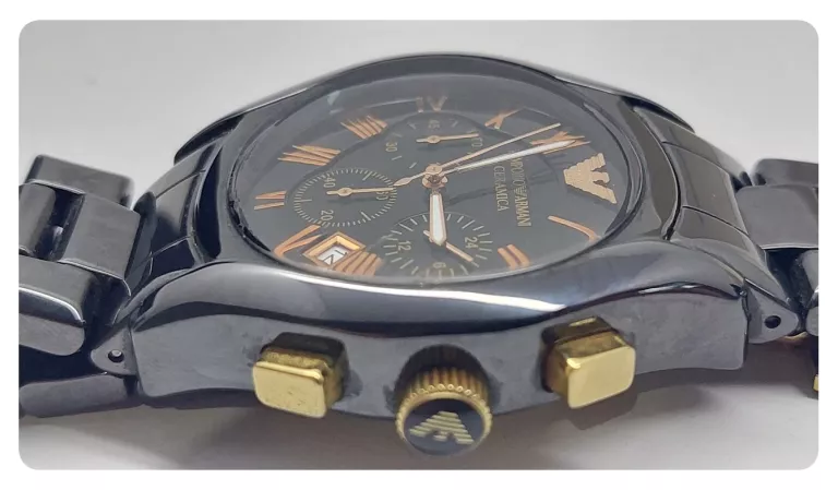 ZEGAREK EMPORIO ARMANI AR-1410 CERAMICZNY ZESTAW
