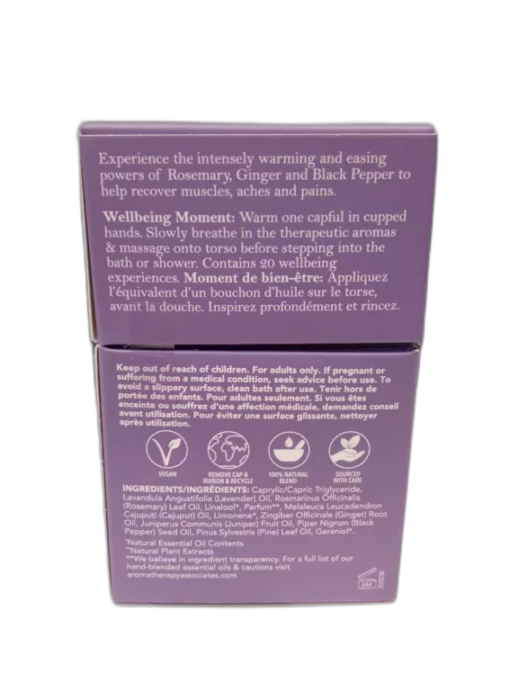 AROMATHERAPY ASSOCIATES LONDON 55ML.OLEJEK DO KĄP.