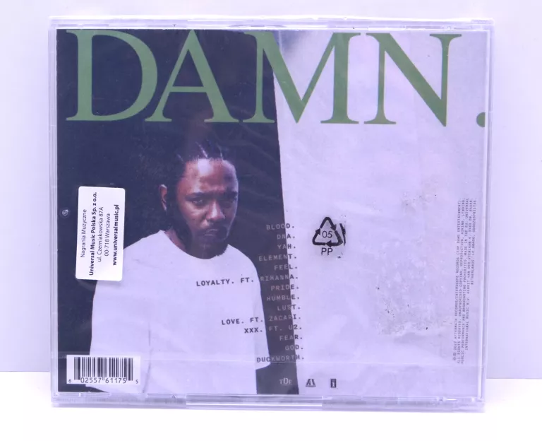 PŁYTA KENDRICK LAMAR DAMN.