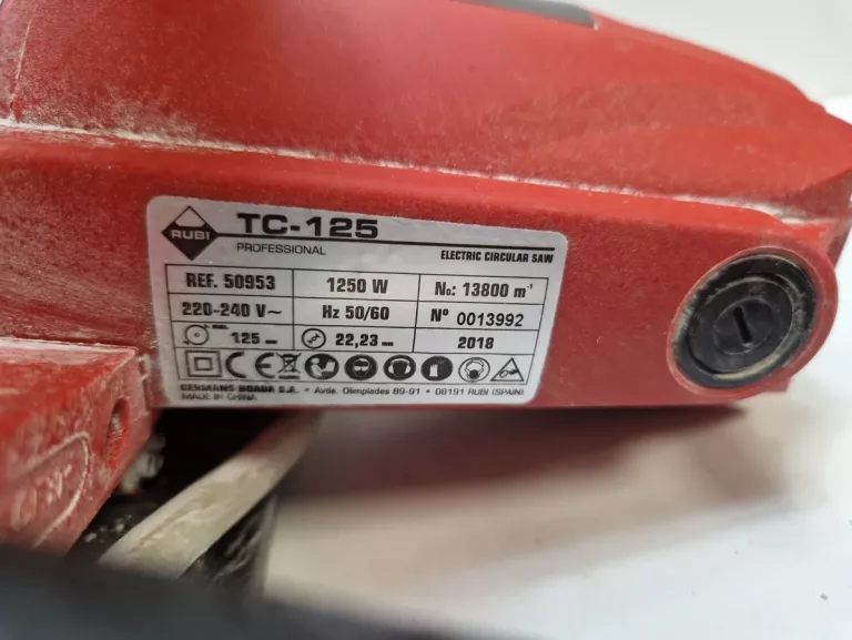 PRZECINARKA DO DUŻYCH FORMATÓW RUBI 51901 TC-125