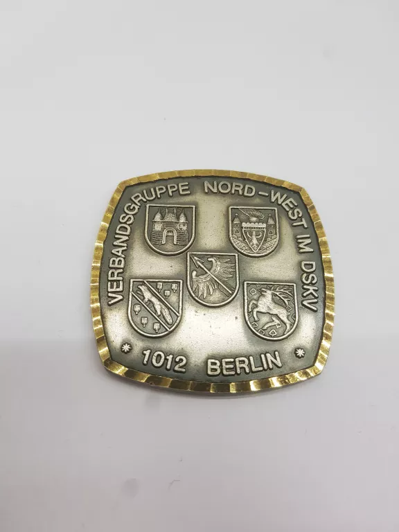 SREBNY MEDAL VERBANDSGRUPPE BERLIN 1012