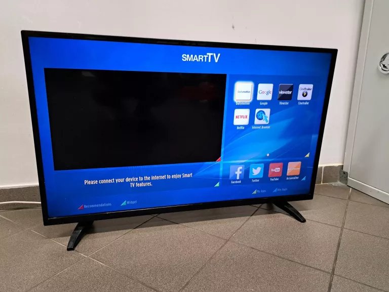 TELEWIZOR SMART TV LED DIGIHOME 43287DFP + PILOT