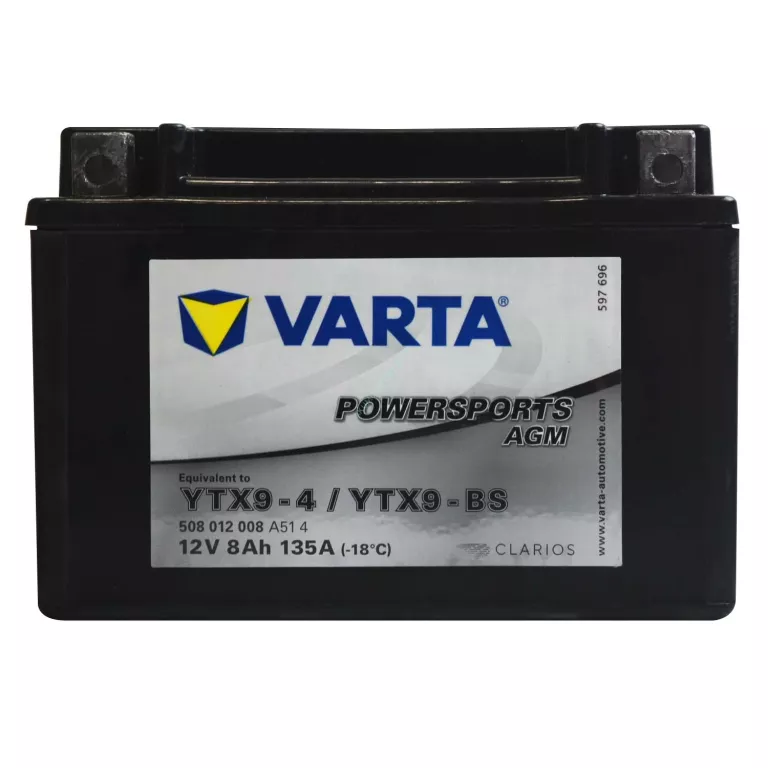 AKUMULATOR VARTA YTX9-BS YTX9-4 12V 8AH 135A