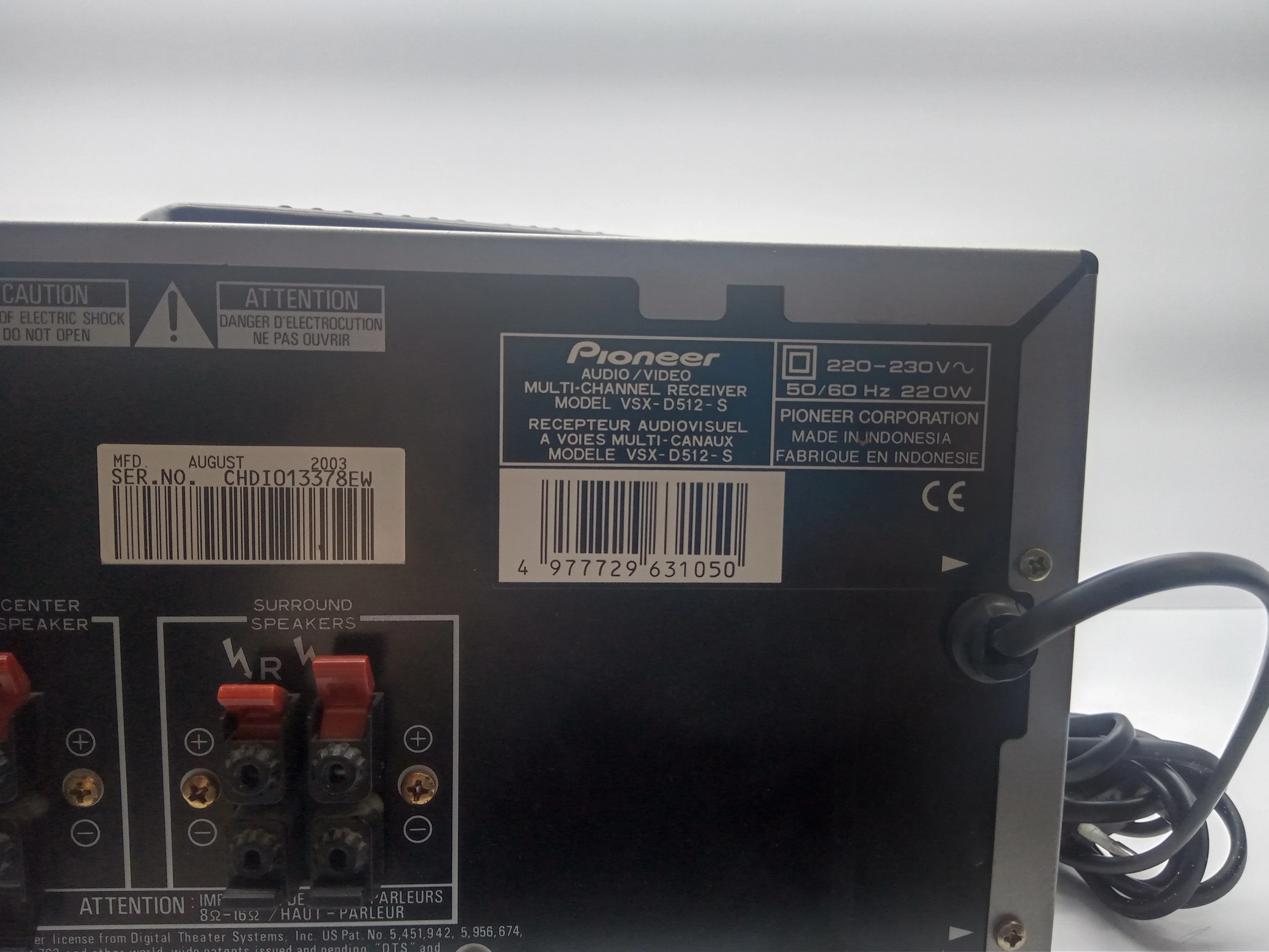 amplituner-51-pioneer-vsx-d512-moc-5x100w-model-avr21