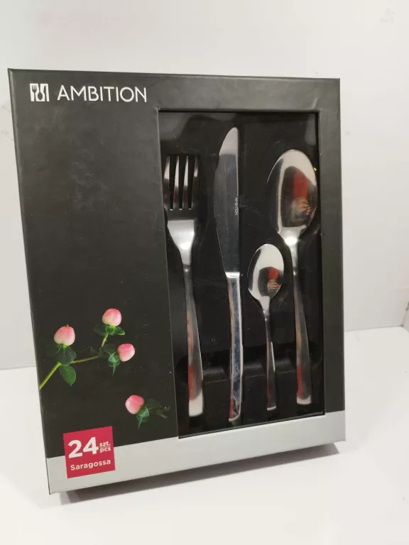 AMBITION SARAGOSSA KOMPLET SZTUĆCE 24 EL 6OS