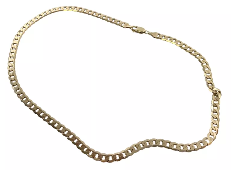 ŚLICZNY ZŁOTY ŁAŃCUSZEK 8K P.333 18,85 G 49 CM