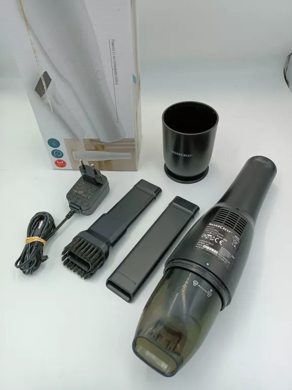 ODKURZACZ RĘCZNY SILVERCREST SHD 7.4 A1 PUDEŁKO KOŃCÓWKI