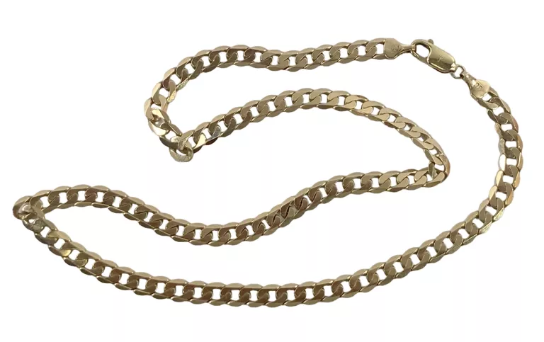ŚLICZNY ZŁOTY ŁAŃCUSZEK 8K P.333 18,85 G 49 CM