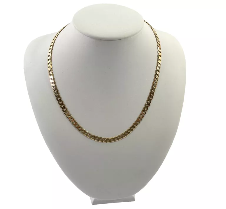 ŚLICZNY ZŁOTY ŁAŃCUSZEK 8K P.333 18,85 G 49 CM