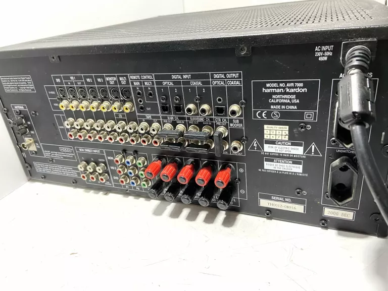 AMPLITUNER HARMAN KARDON AVR 7000