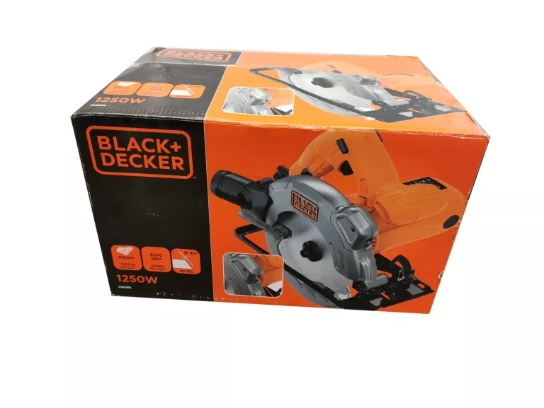 Pilarka tarczowa 190mm 1250W CS1250L Black Decker