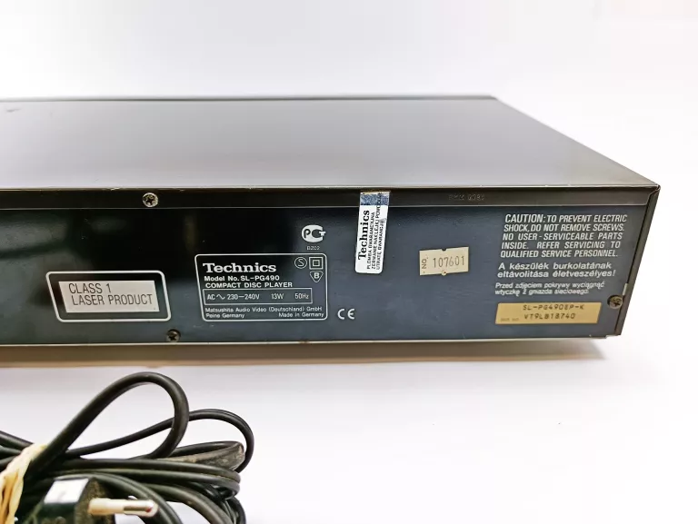 ODTWARZACZ CD TECHNICS SL-PG490