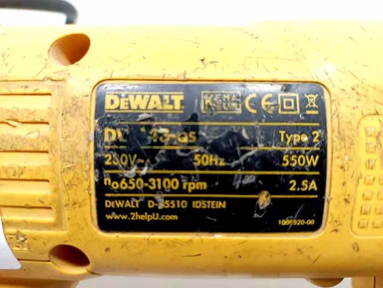 WYRZYNARKA DEWALT DW343