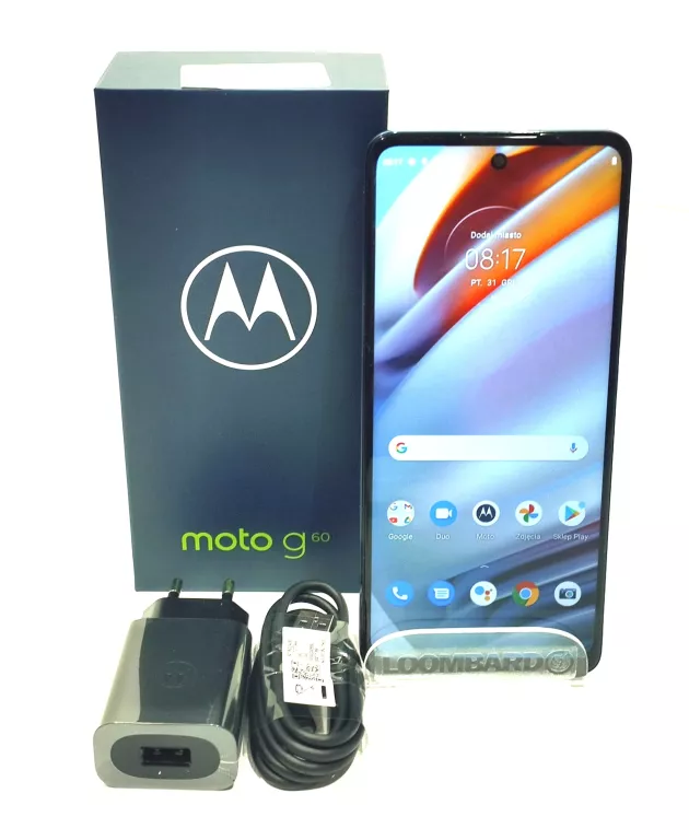 TELEFON MOTOROLA MOTO G60 KOMPLET