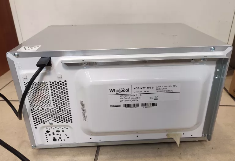 KUCHENKA MIKROFALOWA WHIRLPOOL MWP 103 M