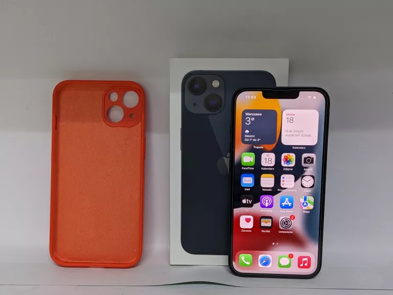 APPLE IPHONE 13 128GB CZARNY BATERIA 100% Z PLAY